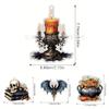 Cartoon Style Acrylic Car Accessories For Festive Halloween Home Decor