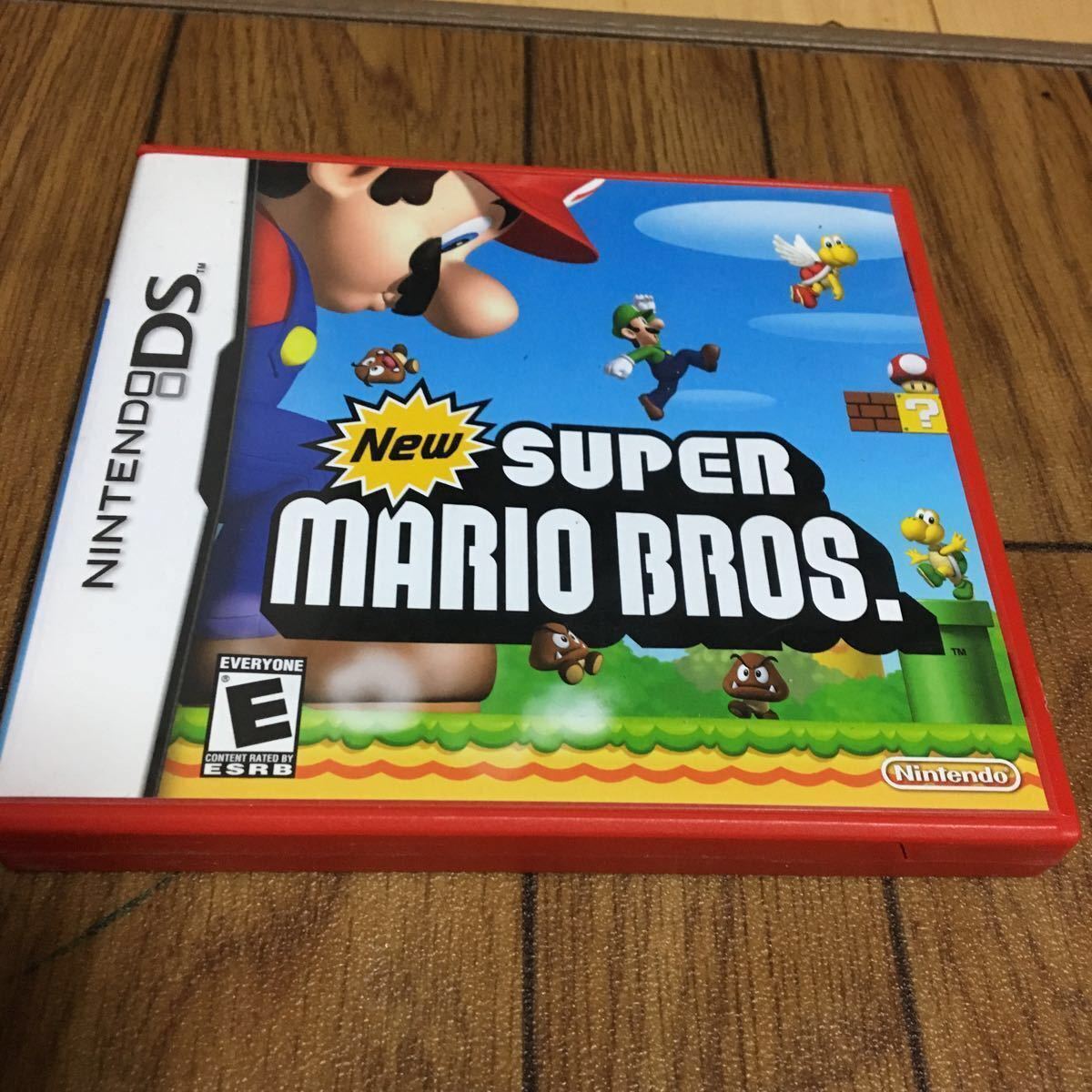 [USED] Tested/CIBNew Super Mario Bros. North American Ver. Nintendo DS Rare Red Case Edition
