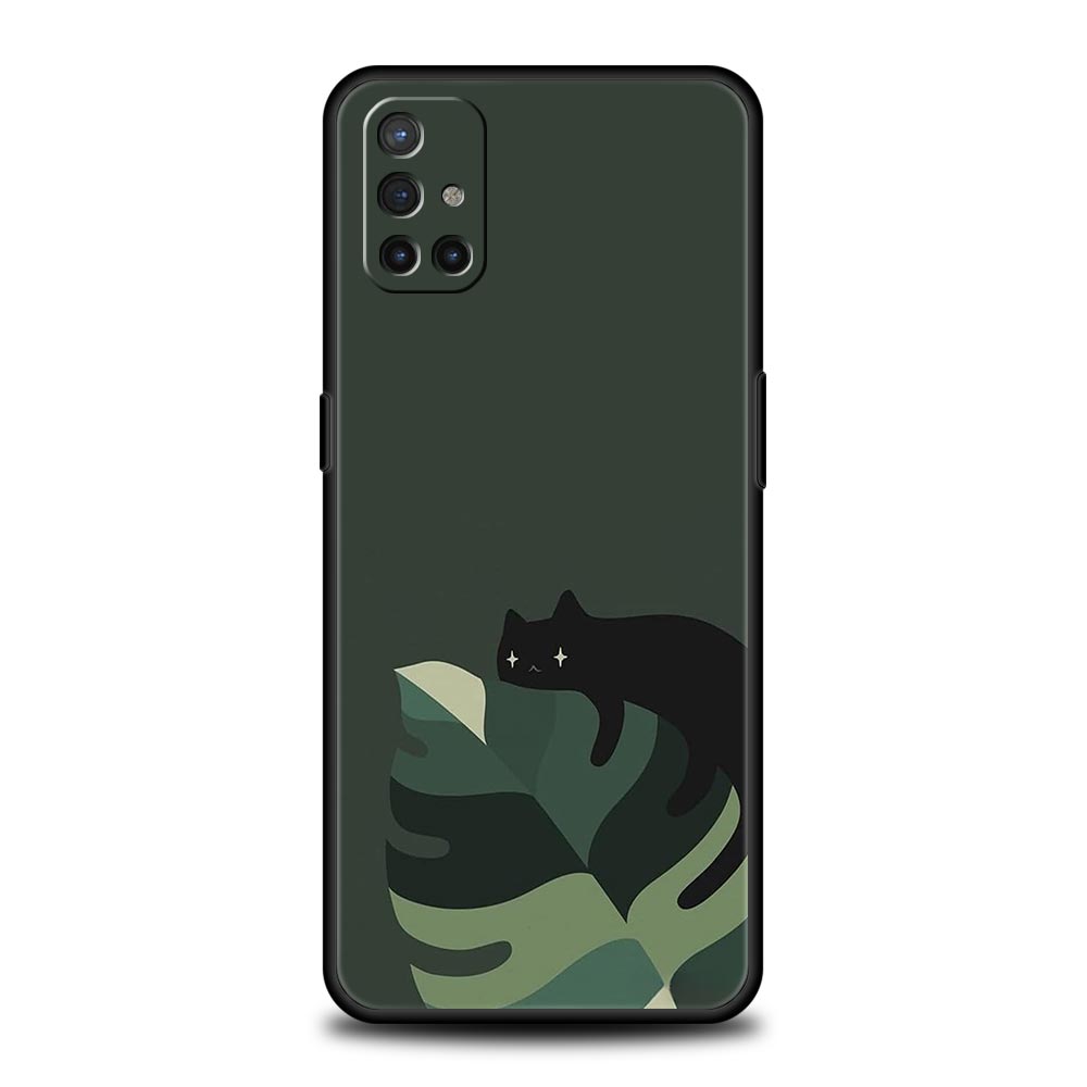 Cute Cat Phone Case For OnePlus 13 12 11 10 9 8 7T Pro 13R 12R 10R 9RT 8T Nord N200 N30 2T CE 2 3 5G Lite Soft Cover