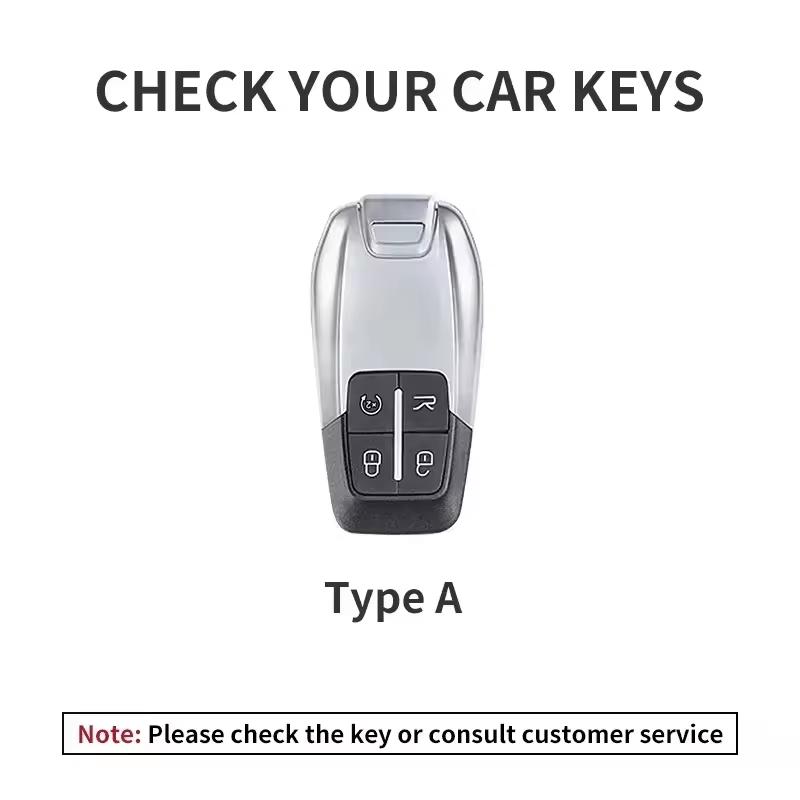 Suede Leather Car Smart Remote Key Case Cover Shell for Ferrari F430 488 458 F12 Roma 812 F8 Auto Protector Keychain Accessories JG8