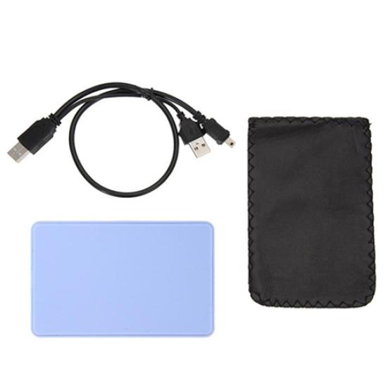 2.5Inch USB 2.0 SATA High Clarity Box HDD Hard Drive Mobile Disk External Enclosure Case