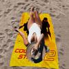 Counter-Strike CS 2 Vintage Microfiber Printed Beach Towel Mountain Climbing Yoga Beach Swimming Running Absorbent Soft Towel
