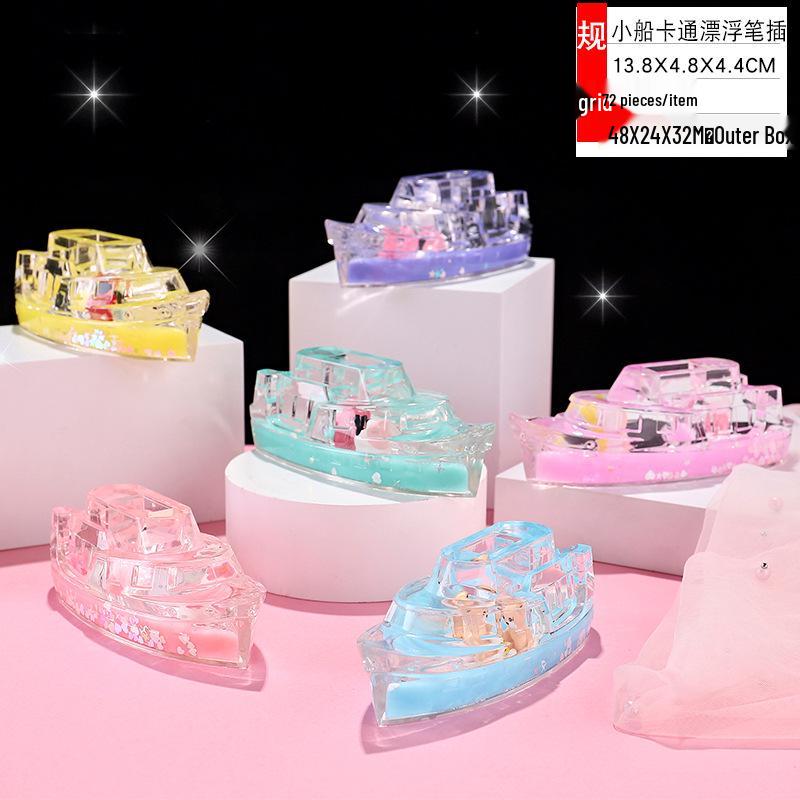 Panda Glitter Liquid Motion Hourglass - Decompression Toy & Acrylic Decoration Gift