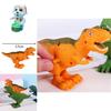 Adorable Children's Plastic Bouncing Clockwork Toy Frog Chick Small Animal For Play