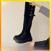 Fashion Boots For Women With Pu Material And Overtheknee Design For Autumn Winter Wear