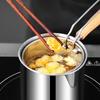 Deep Fryer Pot Stainless Steel Frying Pot With Mesh Steamer Basket Tempura Fryer Pan Fry Pot Chicken Fried Chicken Cooking Tools