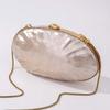 Acrylic Wedding Bag Crossbody Shoulder Unique Shell Shape New Arrival Clutch Evening Fashion Women's Mini Genuine Luxury Handbag