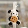 Adorable Panda Claw Machine Pendant Plush Backpack Keychain Doll