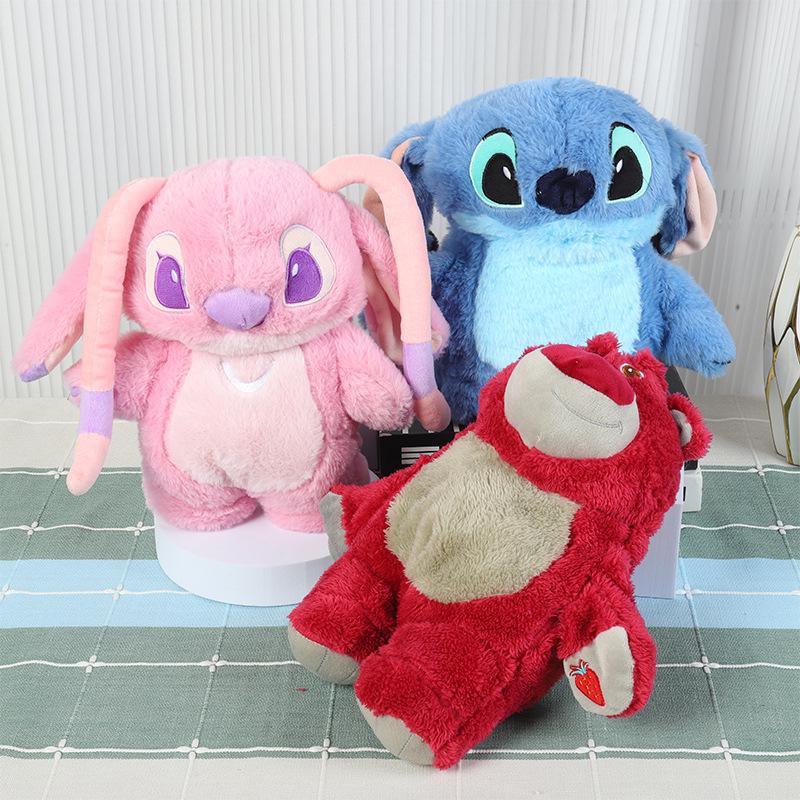 Xiaohongshu Winter Cartoon Stitch Hand Warmer Plush Toy
