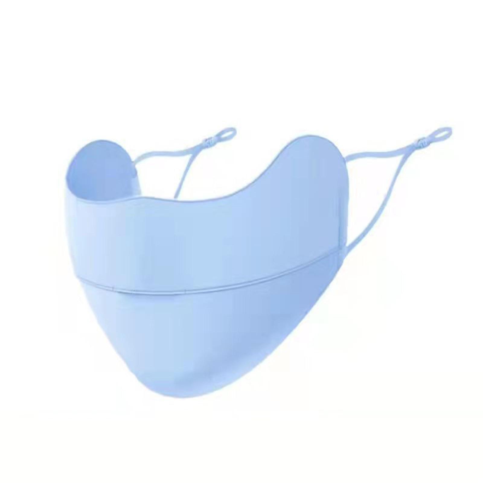 

Одноразовая маска для лица на День Благодарения, 50 шт., 4-слойный дышащий рождественский костюм, праздничные маски для взрослых женщин One Size небесно-голубой