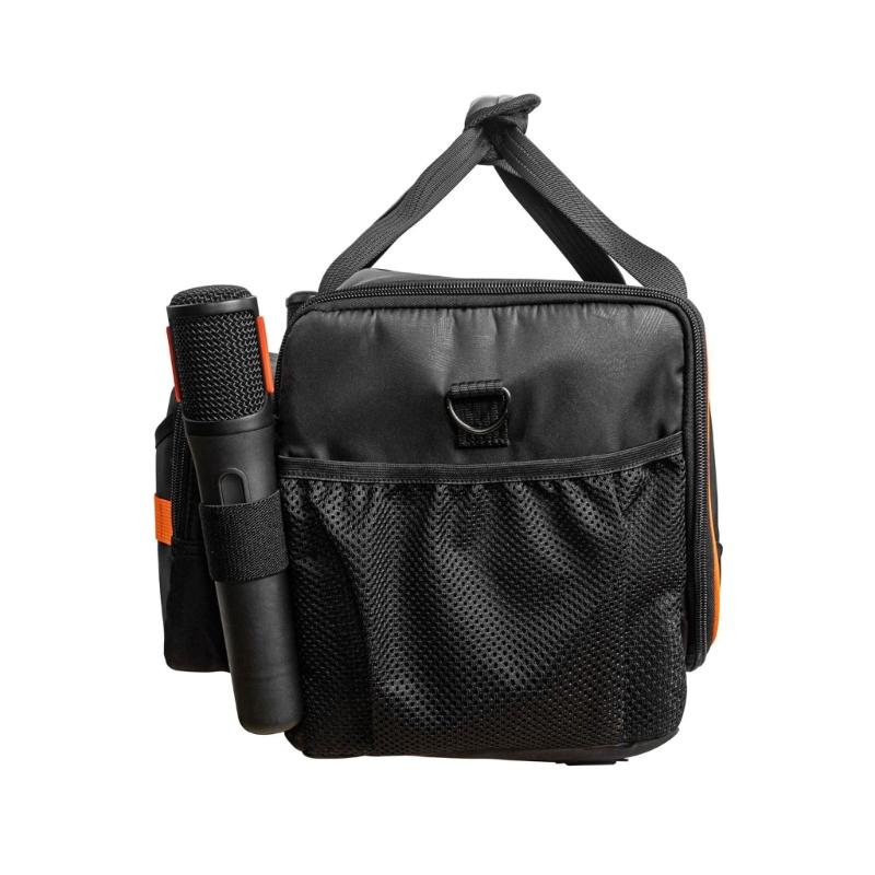 Black Oxford Cloth Bag For PB On The Go 2 Portable Speaker Offering Multiple Carrying Option And Storage Space