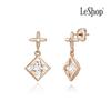 [LsSHOP] 14K Lumen Silhouette Earrings (Gold Plated)_LJ5087BRE
