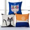 Cartoon Animal Cushion Cover With Printed Design For Bedroom And Lounge