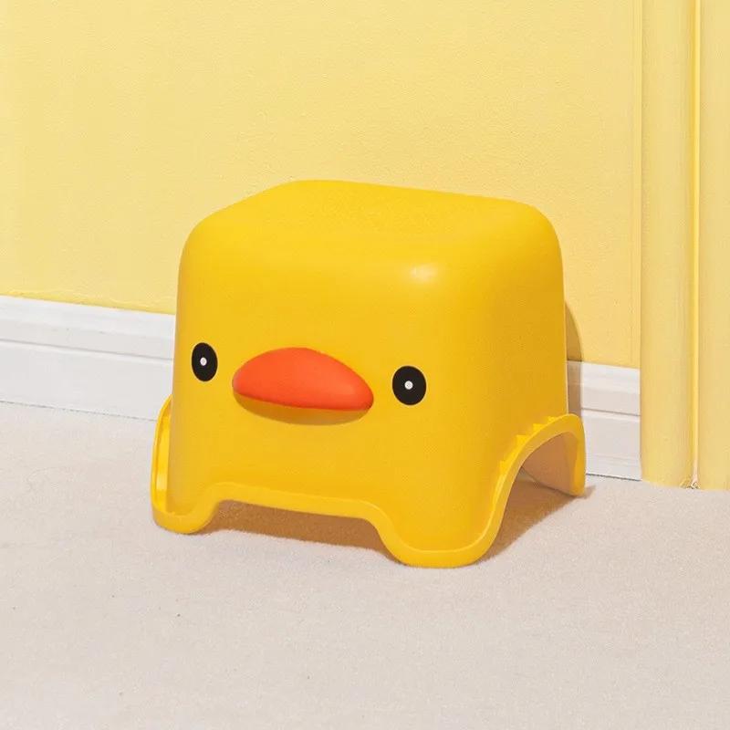 Porte-présentoir d'atterrissage pour livres illustrés mobile monté au sol pour enfants, Étagère de rangement de livres multicouches de grande capacité et tabouret mignon