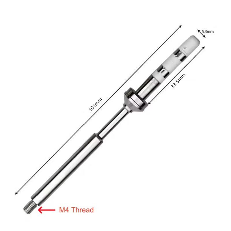 T12 Chisel Type Soldering Iron Tip - Wide, Enlarged Spatula Flat Tip