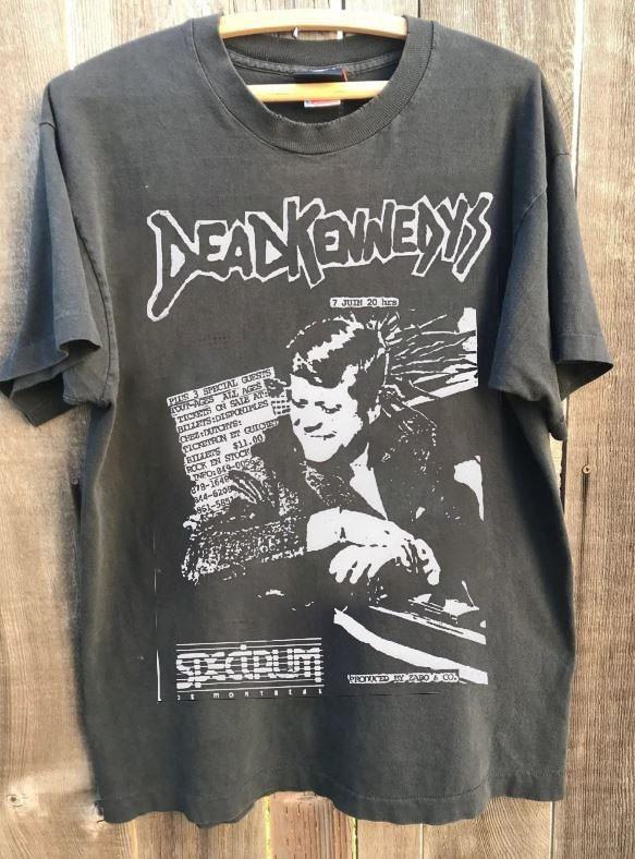 Dead Kennedys cotton unisex charcoal t-shirt QT2697 Unisex T-Shirt S
