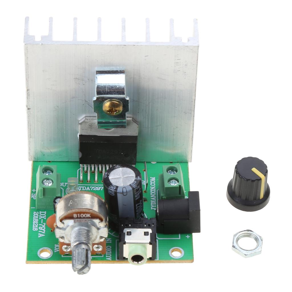 Audio Amplifier Board 33W+33W Dual Channel  2.0  Stereo Mini- Amp Module TDA7377 Chip with Capacitor Assembed