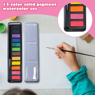 Watercolor Workbooks Beginner Friendly Birds Coloring Book Painting Supplies Water Color Book Watercolor Paint Set Drawing Book