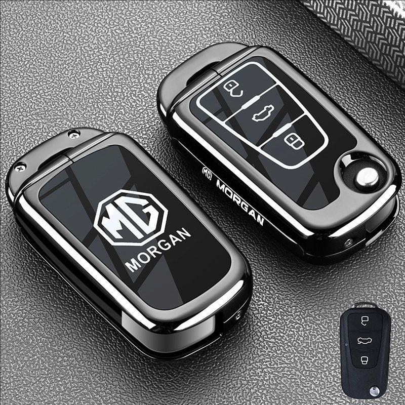New Styling TPU Car Key Case Cover Black For MG 4 2023 Mg4 Ev HS GT ZS EV ZX Roewe RX5 MG3 MG5 MG6 MG7 MG ZS GS 350 360 750 W5 wue1