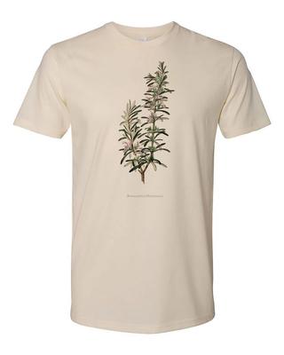 T-shirt Cottage Cult Clothing 100% Cotone Occulto Goth Pianta Strega Rosmarino