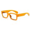 Trending Square Anti Blue Light Glasses Mens Computer Reading Optical Prescription Eyewear Hyperopia Finished Frame