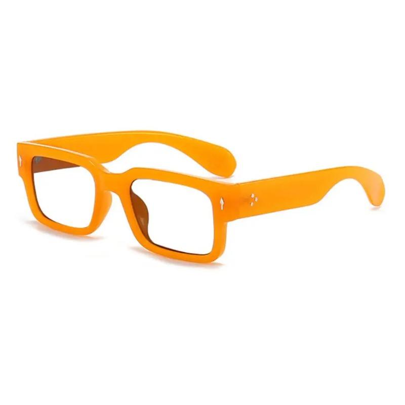 Trending Square Anti Blue Light Glasses Mens Computer Reading Optical Prescription Eyewear Hyperopia Finished Frame
