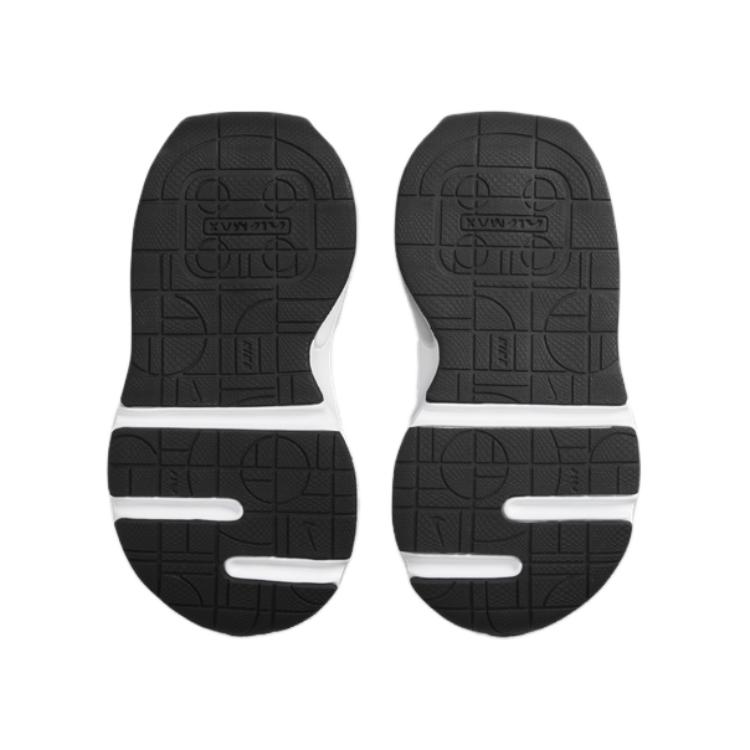 New Nike Air Max INTRLK Low Top Toddler Shoes Black White Red Infant And Toddler DC9287-100