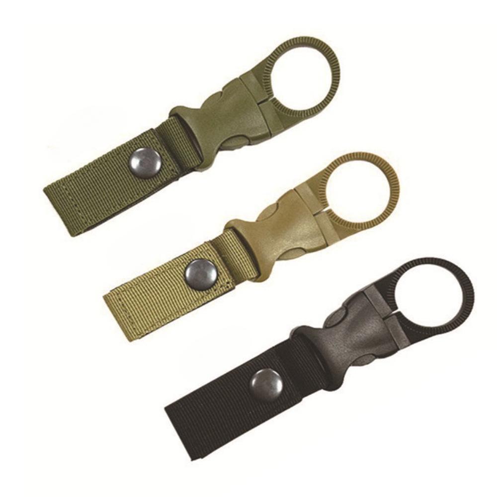 1 pieza Hebilla colgante para botella de agua de exterior Cuerda colgante para botella de agua mineral portátil Hebilla Cinturón para botella de agua multifuncional Hebilla colgante para mochila