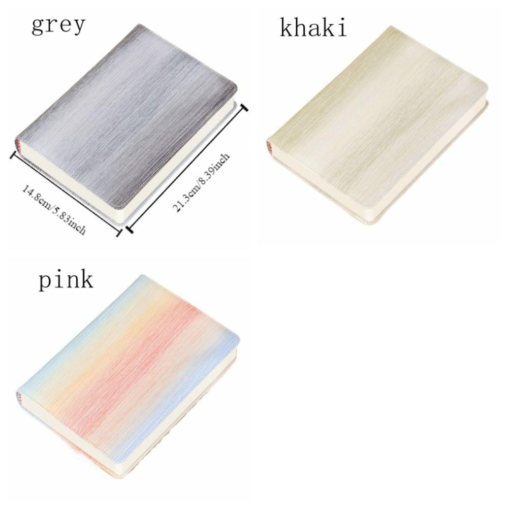High-Value Soft Cover Notebook Premium A5 Notebook Durable Gradient Color Journal  Office