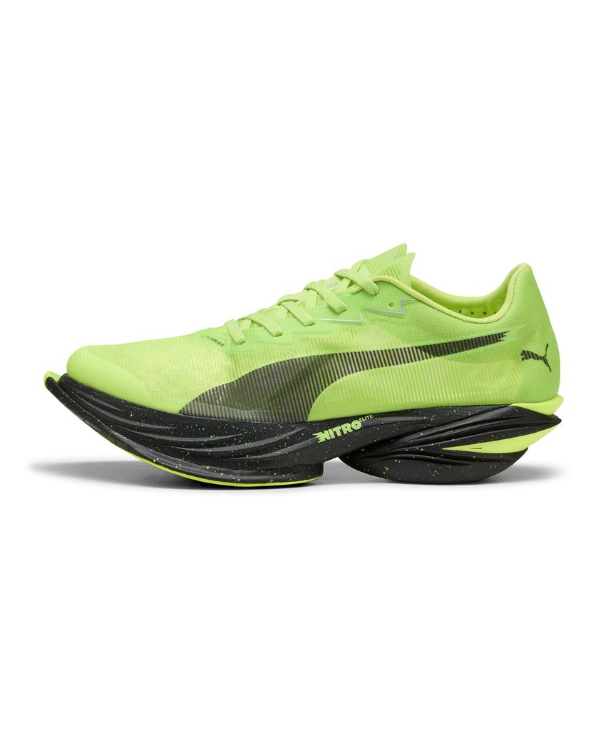PUMA Running Shoes Training Shoes Nitro Elite 3 Flash Green 31206015 Sports Shoes FAST-R (Flash Green/26.0/Men's)