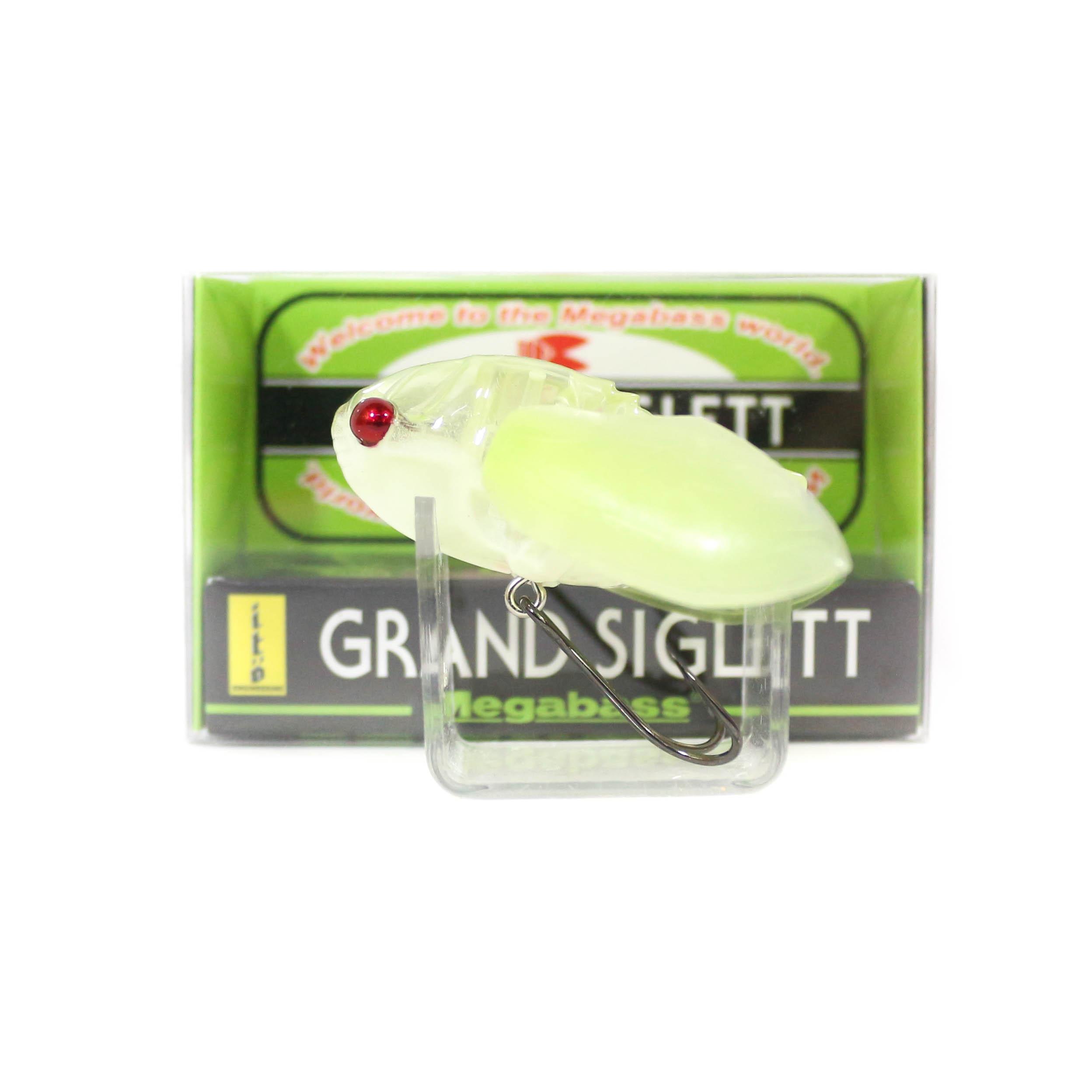 

Плавающая приманка Megabass Siglett Grand Moon Glow, прозрачная таблица (6730)