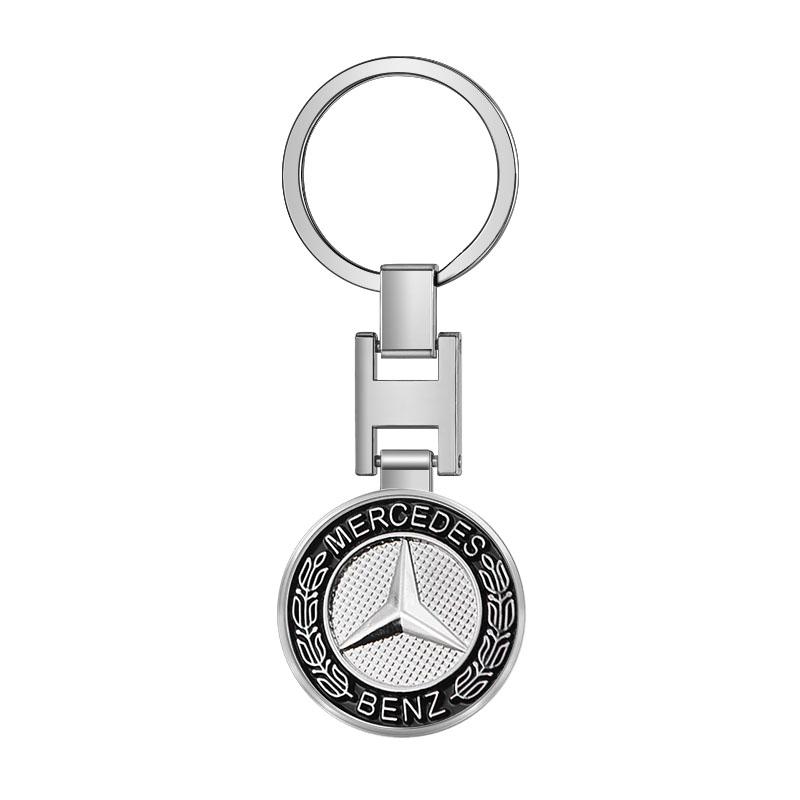 1Pcs Car Emblem Keychain Styling Key Ring Accessories For Mercedes-Benz AMG C500 C200 C300 A B C E GLA CLA GLK GL ML GLE W204 W205 W203 W211 W212 W213