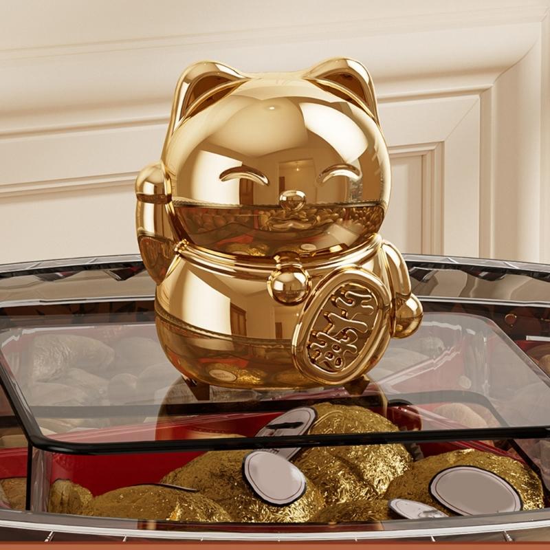 Rotating Fruit And Snacks Serving Tray Designed For Easy Access To Dry Fruits Nut And Candy During Family Gatherings