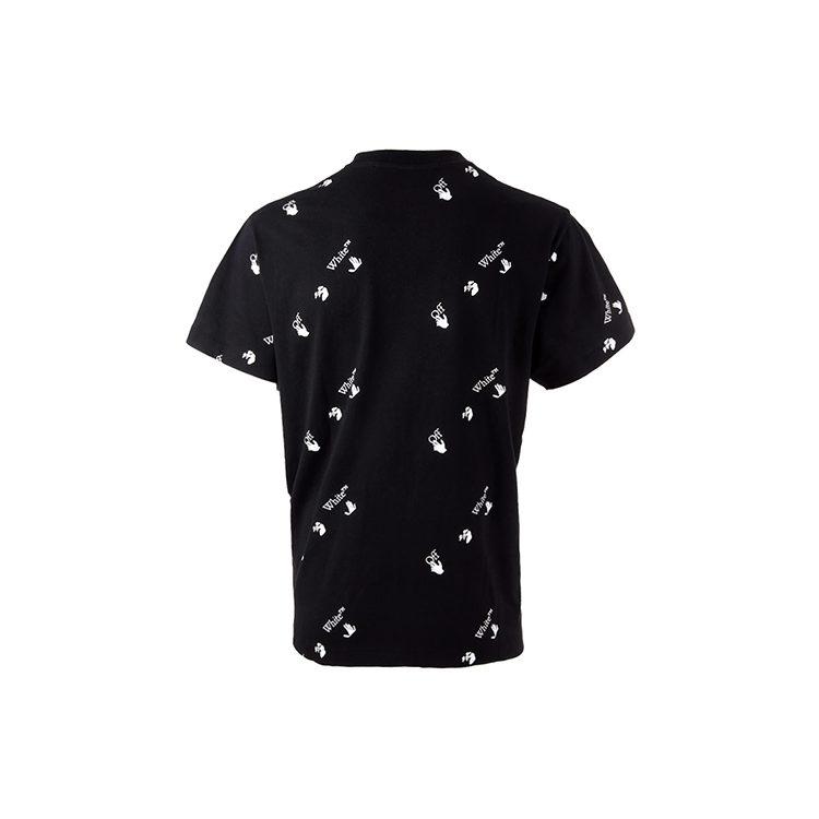 Off-White Swimming Man Logo-print T-shirt OMAA038R21JER0101001