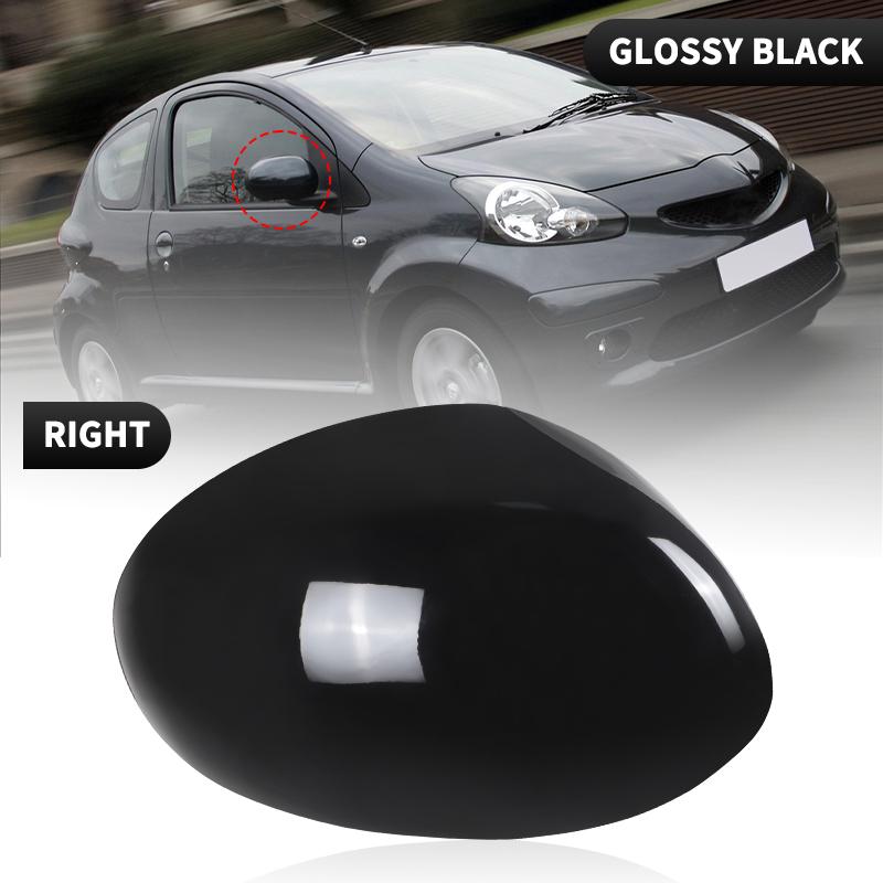 Calotta Specchietto Retrovisore Laterale Destro Sinistro Guscio Copertura Specchietto Laterale Porta Per Toyota AYGO 107CC Citroen C1 2006 2007 2008 2009 2010 2011-2014