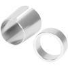 1in Gas Tapered Drive Clutch Shaft Adapter Connector Pulley Bore Reducer Sleeve Bushing Silver Aluminum Accessory
