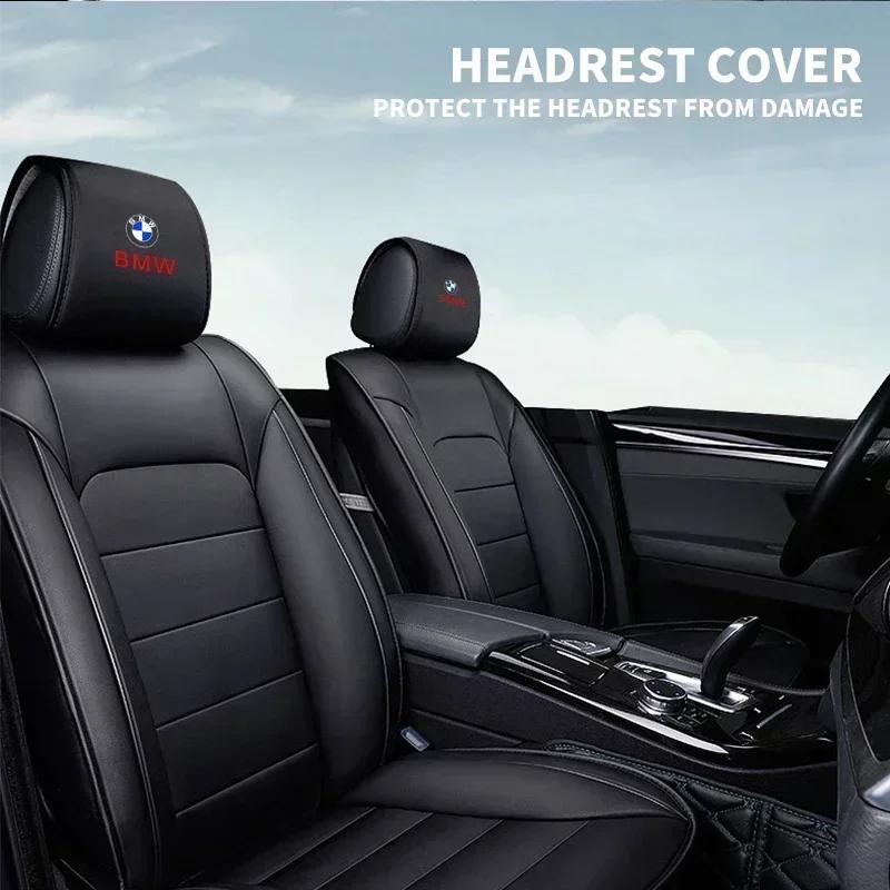 2025 E46 For BMW Car Driver Head Cushion Dust Cover Headrest Cover For BMW M M3 M5 F10 F30 F20 E28 E30 E34 E36 E39 E46 E91 Perfo