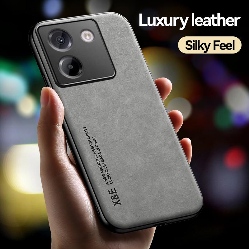 Light Luxury SheePskin Case For Mi Poco M7 M6 M4 X7 X6 X5 X4 X3 Pro M5 With Magnetic Suction Phone Case