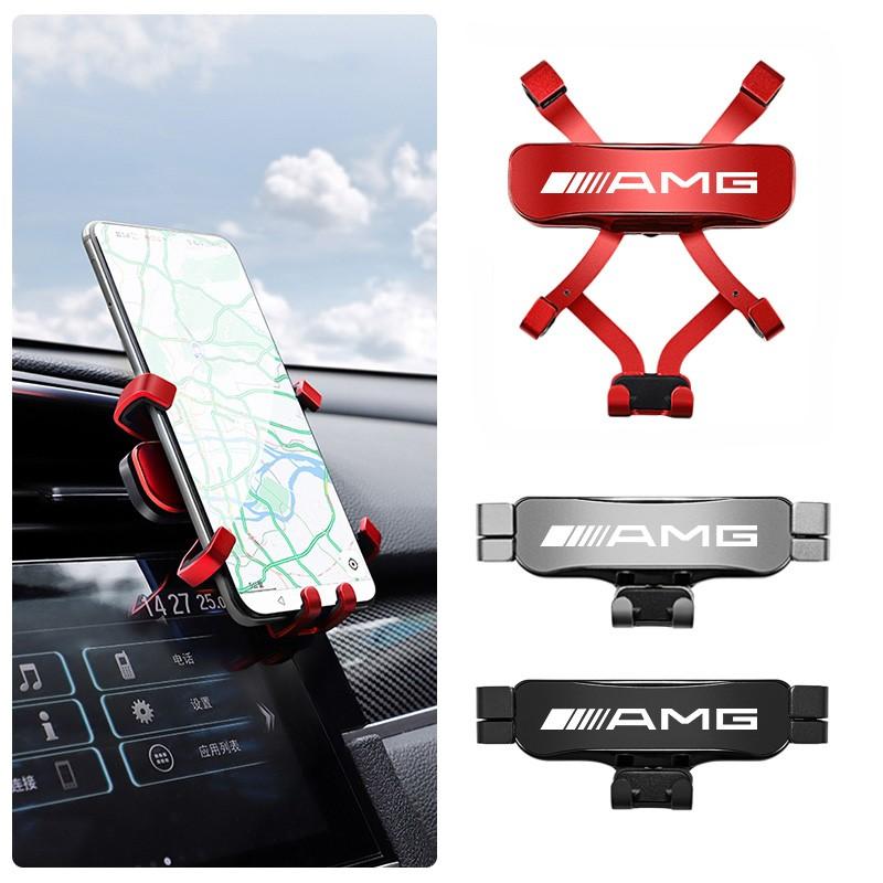 For Mercedes Benz AMG Smart W205 C300 W203 W206 W108 W124 W126 W140 W1  Zinc Alloy Car Styling Phone Holder Air Vent Mount Clip NBS2