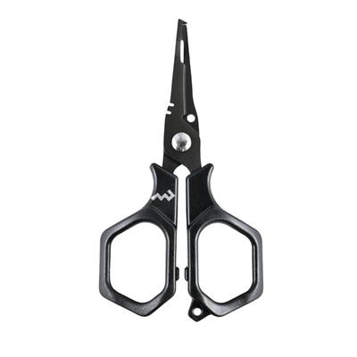 Dragon Fishing Scissors Hasami Icho Split Ring Ver. PE Line Cutter with 3D Grip