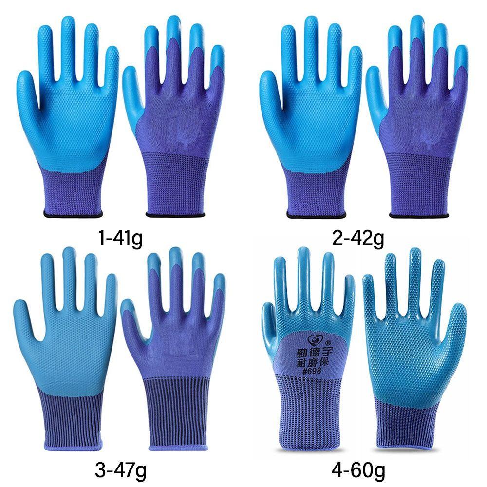 Emboss Embossing Work Gloves Antiskid Protective Mittens  Welding and Cutting
