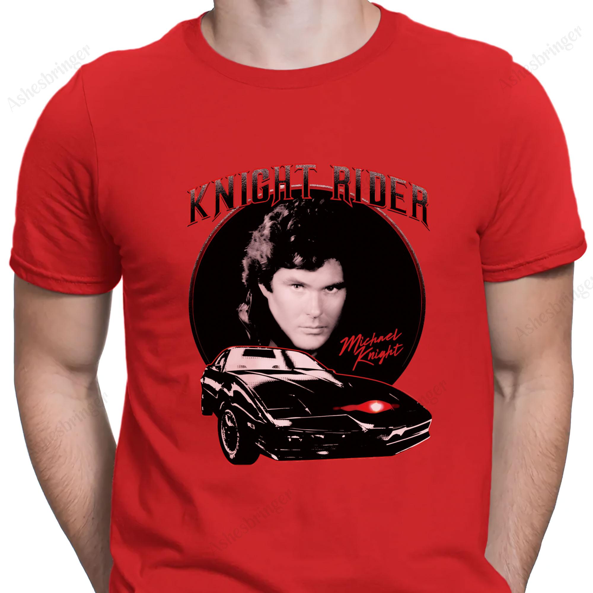 

Футболка с графикой Рыцарь дорог Майкл Найт, уличный повседневный стиль, футболка для мужчин и женщин M