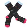 1 Pair Sports Pressure Stockings Elastic Calf Care for Running and Riding Mountaineering S M Black Flash