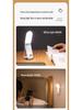 Rechargeable Eye-Friendly Desk Lamp: Magnetic Touch Night Light with Cool Light, Ideal for Dorms, Bedside Use, and Extended Battery Life