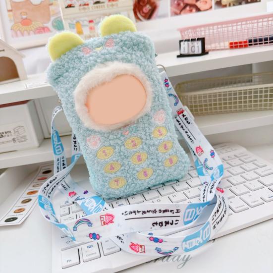 Doll Display Bag Crossbody Shoulder Bag Anti-Scratch Creative Doll Carrying Bag Protective Layer Doll Organizer