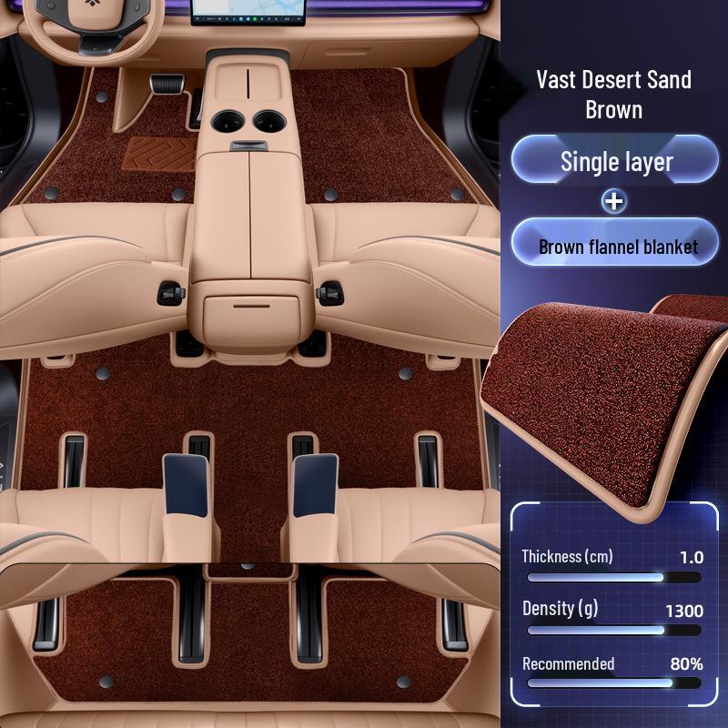 Full Coverage Floor and Trunk Mats for Haobo HL 2025 Model - Interior Car Accessory