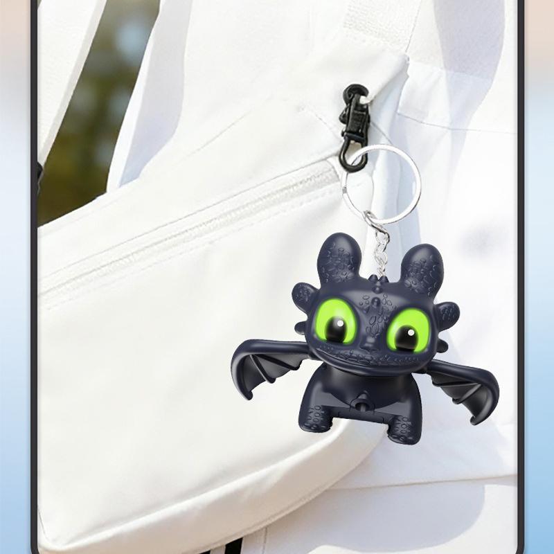 Schwarzer Fliegender Drache Serie Schlüsselanhänger Dekorative Anhänger,Autozubehör,Innen Rückspiegel Dekoration,Weihnachtsbaum,Taschen Und Niedliche Schlüsselanhänger