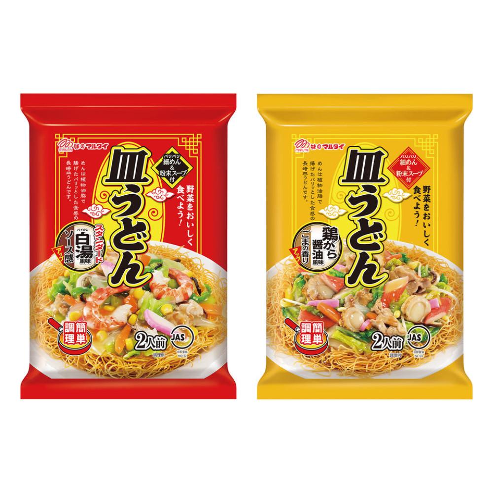 Japan Marutai Plate Udon 108g (Soy Sauce Flavor / White Broth Flavor)