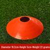 Round Mouth Logo Disc Training Cones for Football and Basketball