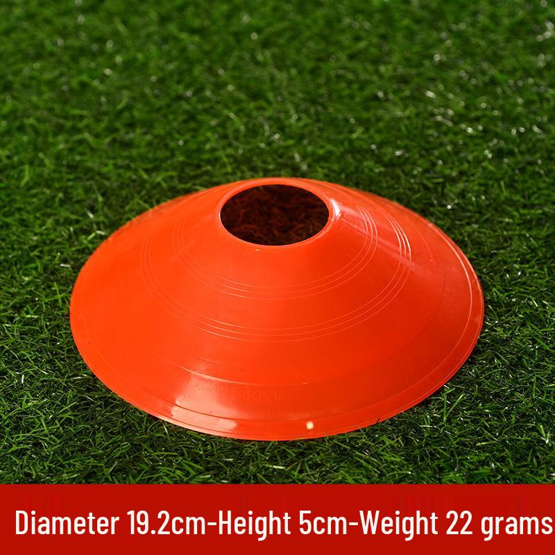 Round Mouth Logo Disc Training Cones for Football and Basketball
